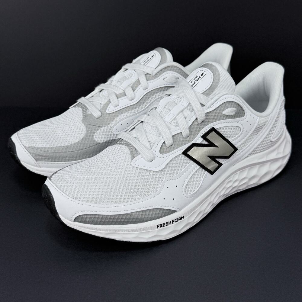 New Balance Fresh Foam Arishi v4 Women’s 11/Men’s 9.5 White Silver Running